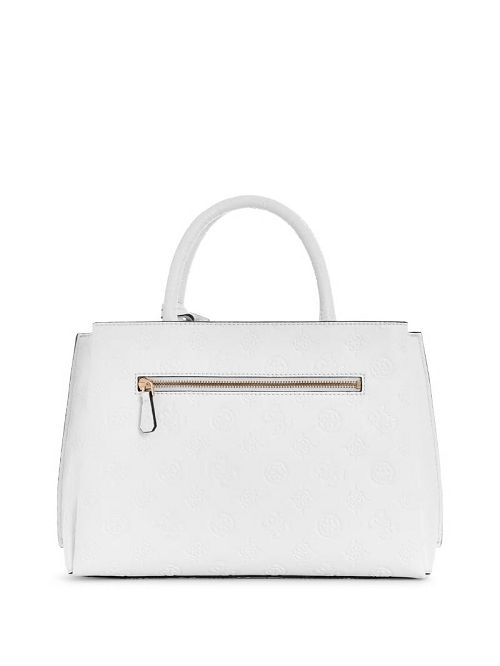 Guess Jena Elite Luxury Satchel Wit | GUESS-SN28715