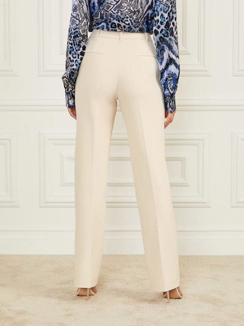 Guess Jenny Pant Wit | GUESS-SN28232