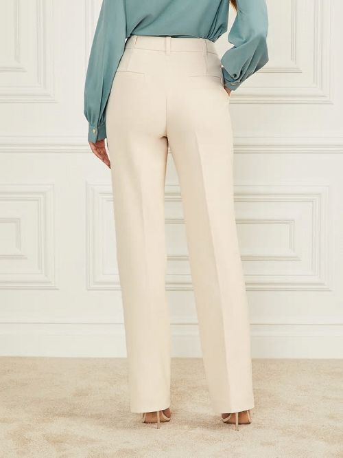 Guess Jenny Pant Wit | GUESS-SN28232