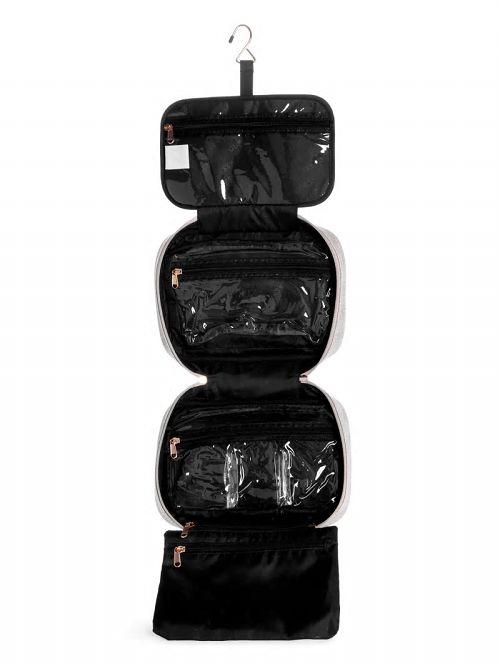 Guess Jesco Hanging Cosmetic Bag Grijs | GUESS-SN30130