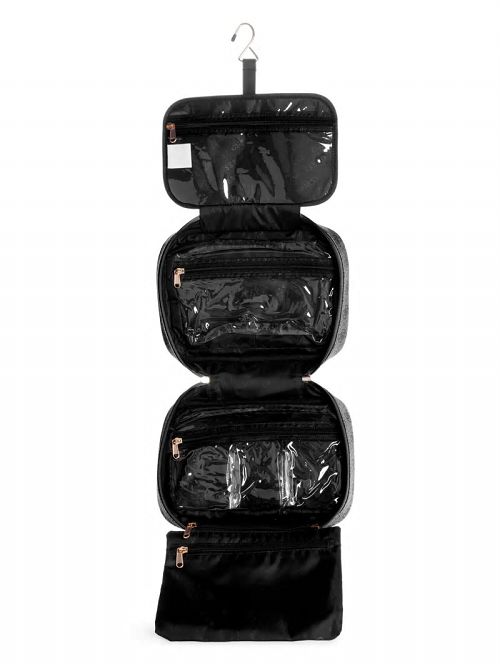 Guess Jesco Hanging Cosmetic Bag Zwart | GUESS-SN30106