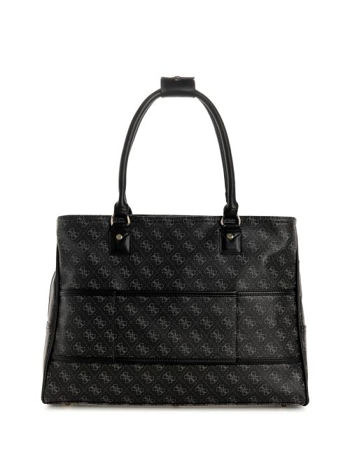 Guess Jesco Quattro G Shopper Tote Zwart | GUESS-SN31758