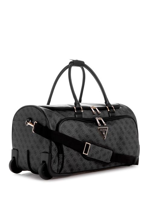 Guess Jesco Wheeled Duffel Bag Zwart | GUESS-SN31769