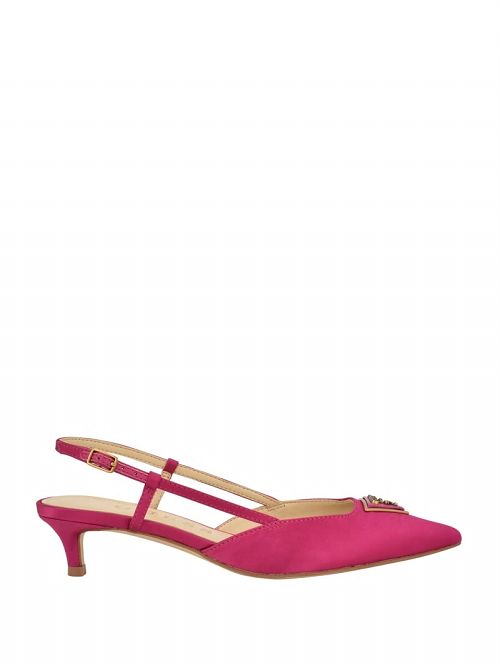 Guess Jesson Satin Kitten Heels Roze | GUESS-SN29849