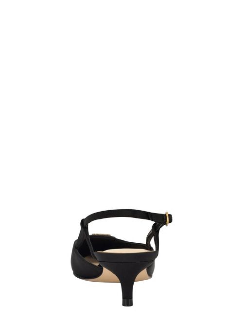 Guess Jesson Satin Kitten Heels Zwart | GUESS-SN29871