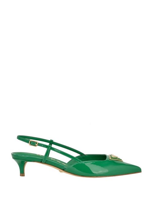 Guess Jesson Triangle Kitten Heels Groen | GUESS-SN29779