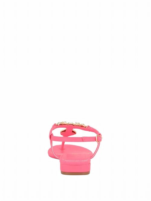 Guess Jiarella T-Strap Signature Sandal Roze | GUESS-SN29582