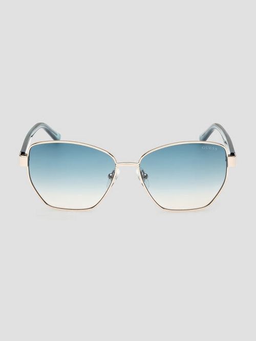 Guess Josey Butterfly Peony Sunglasses Goud | GUESS-SN30086