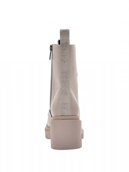 Guess Juel Lace-Up Booties Beige | GUESS-SN29945