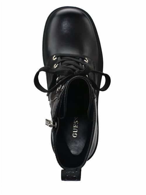 Guess Juel Lace-Up Booties Zwart | GUESS-SN29929