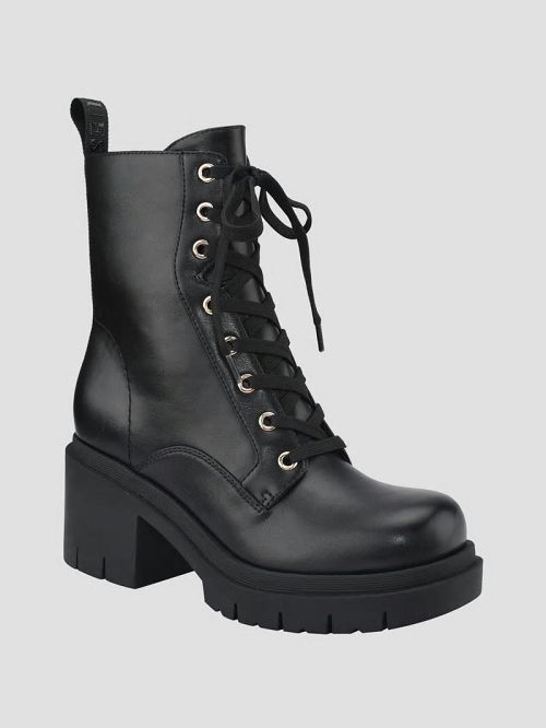 Guess Juel Lace-Up Booties Zwart | GUESS-SN29929