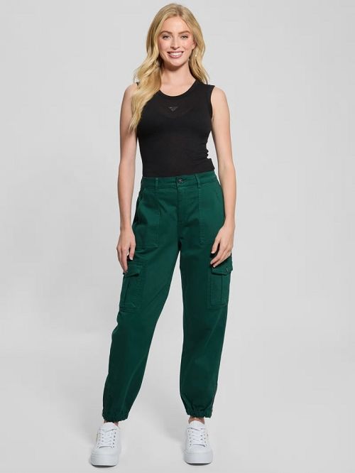 Guess Juno Cargo Joggers Groen | GUESS-SN28248
