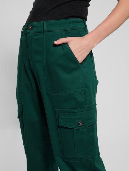 Guess Juno Cargo Joggers Groen | GUESS-SN28248