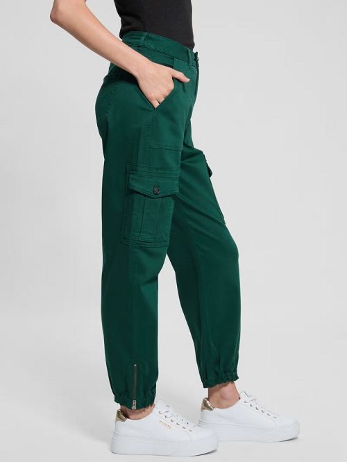 Guess Juno Cargo Joggers Groen | GUESS-SN28248