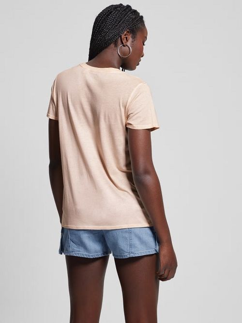 Guess Just Peachy Easy Tee Roze | GUESS-SN27108