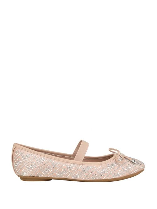 Guess Kairo Single-Strap Ballet Flats Beige | GUESS-SN29884