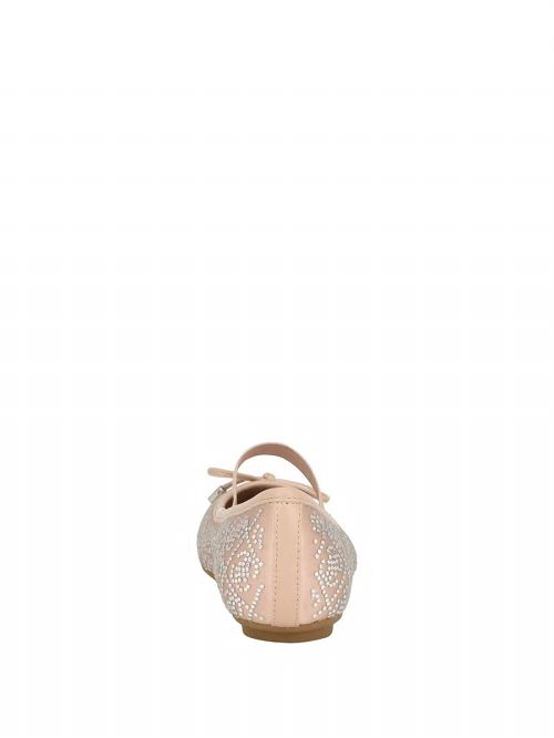 Guess Kairo Single-Strap Ballet Flats Beige | GUESS-SN29884