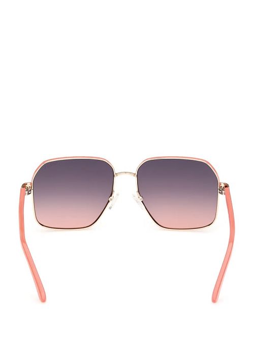 Guess Katelyn Metal Rim Signature Sunglasses Roze | GUESS-SN30068