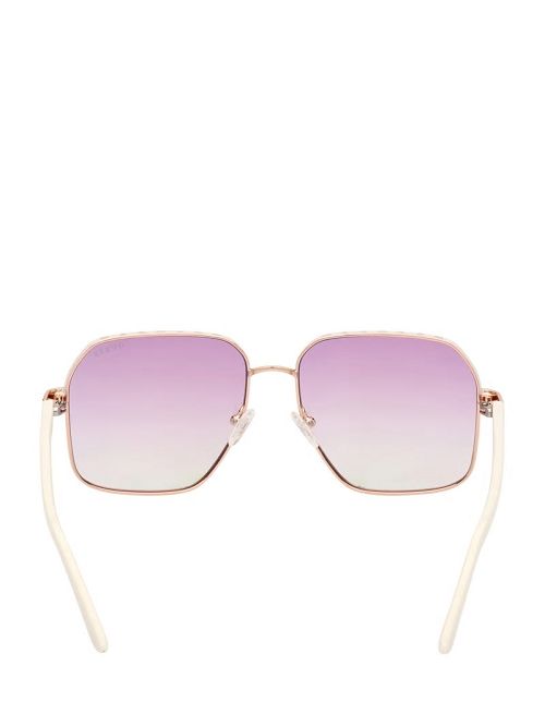 Guess Katelyn Metal Rim Signature Sunglasses Roze | GUESS-SN30077