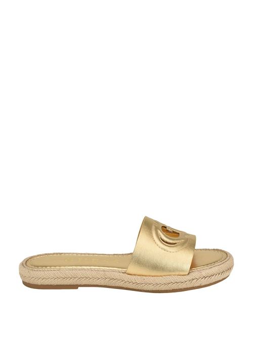 Guess Katica Espadrille Sandals Goud | GUESS-SN29723