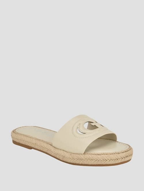 Guess Katica Espadrille Sandals Wit | GUESS-SN29726