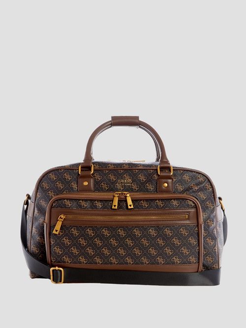 Guess Keith Duffel Bag Bruin | GUESS-SN31765