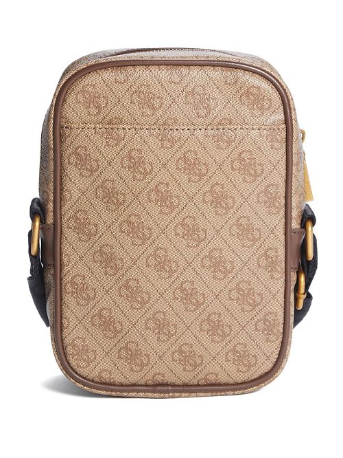 Guess Keith Quattro G Camera Bag Bruin | GUESS-SN31736