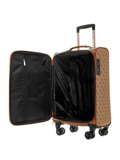 Guess Kerima 20" 8-Wheel Suitcase Beige | GUESS-SN30147