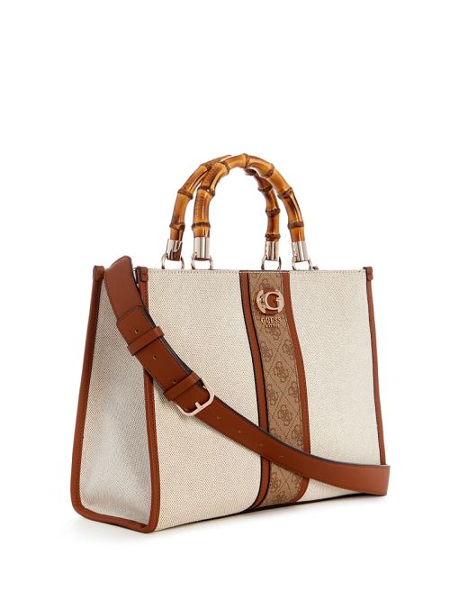 Guess Kerima Bamboo Tote Beige | GUESS-SN28767