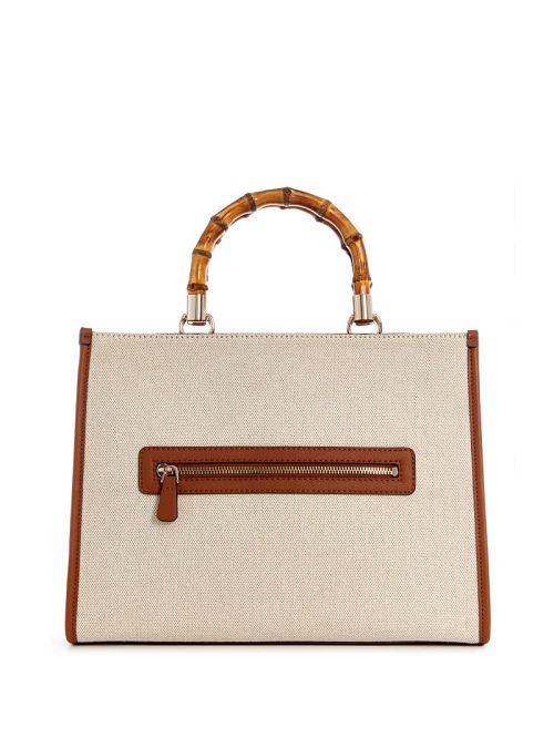 Guess Kerima Bamboo Tote Beige | GUESS-SN28767