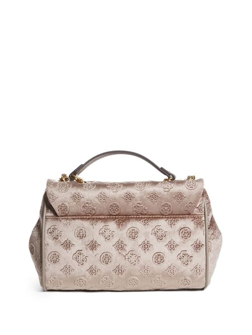 Guess Kimi Logo Convertible Crossbody Bruin | GUESS-SN29074