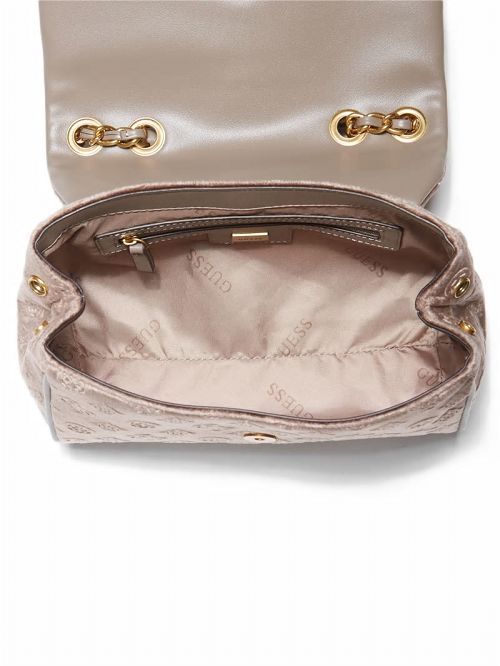 Guess Kimi Logo Convertible Crossbody Bruin | GUESS-SN29074