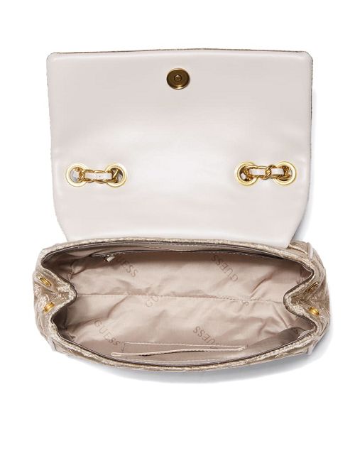Guess Kimi Logo Convertible Crossbody Geel | GUESS-SN29065