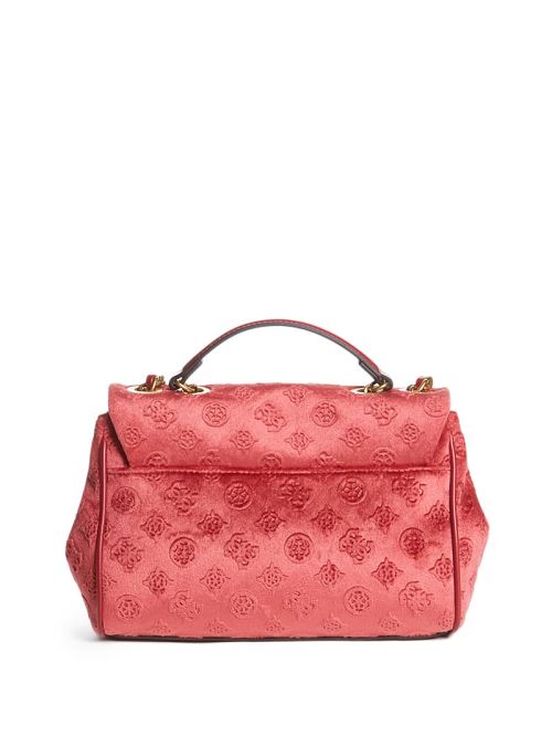Guess Kimi Logo Convertible Crossbody Rood | GUESS-SN29069