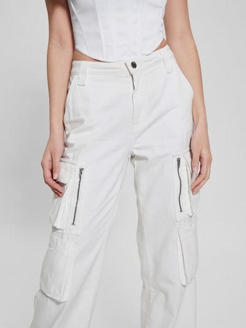 Guess Kori Cargo Pants Wit | GUESS-SN26612