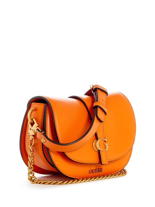 Guess Kuba Mini Crossbody Oranje | GUESS-SN28796