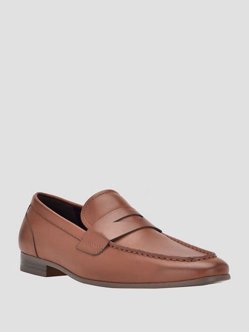 Guess Kullen Dress Loafers Bruin | GUESS-SN31901