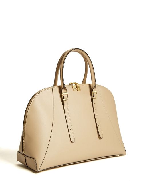 Guess Lady Luxe Dome Satchel Bruin | GUESS-SN29251