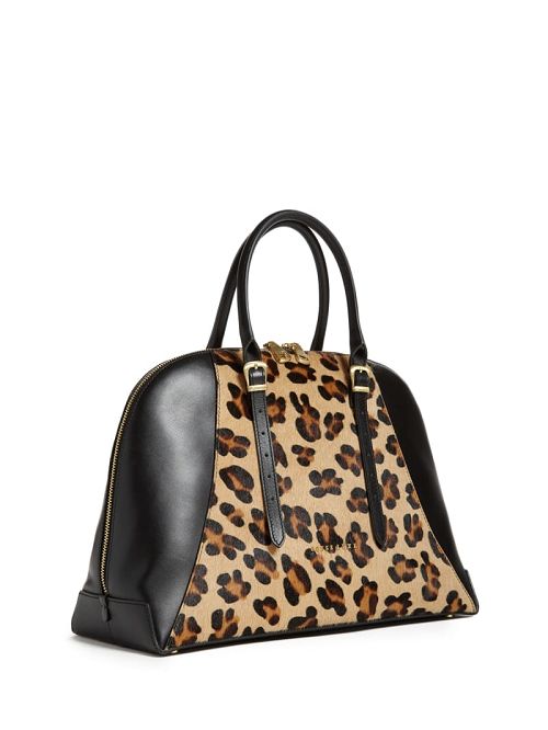 Guess Lady Luxe Leather Dome Bruin | GUESS-SN29369