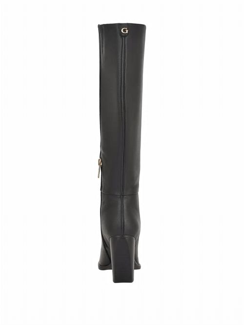 Guess Lannie Knee-High Boots Zwart | GUESS-SN29922
