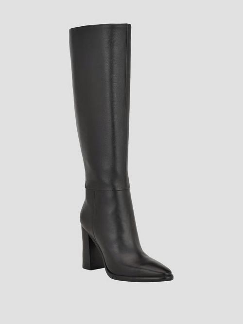 Guess Lannie Knee-High Boots Zwart | GUESS-SN29922