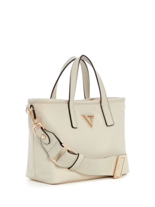 Guess Latona Nylon Mini Tote Bruin | GUESS-SN31770