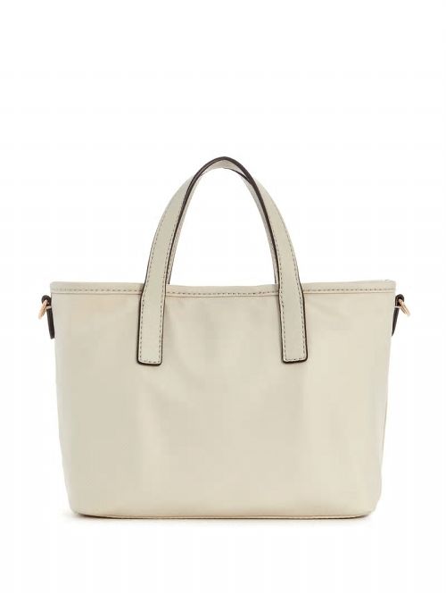 Guess Latona Nylon Mini Tote Bruin | GUESS-SN31770