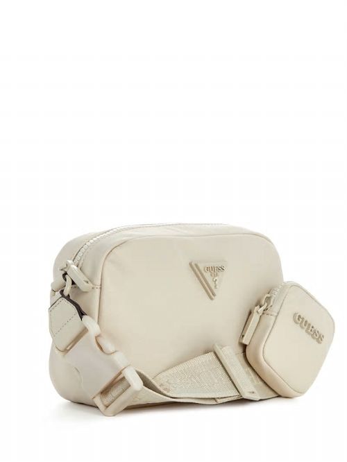 Guess Latona Nylon Sling Bag Bruin | GUESS-SN28798