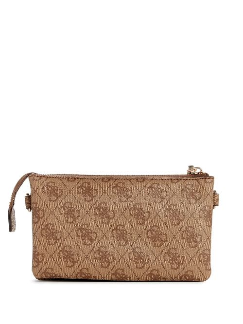 Guess Latona Quattro G Mini Crossbody Bruin | GUESS-SN29012