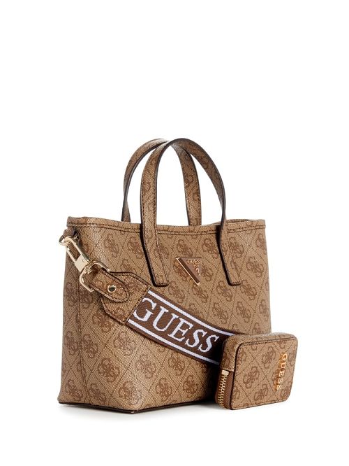 Guess Latona Quattro G Mini Tote Set Bruin | GUESS-SN29456