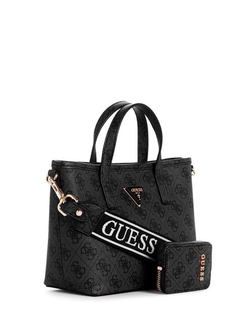 Guess Latona Quattro G Mini Tote Set Zwart | GUESS-SN29450