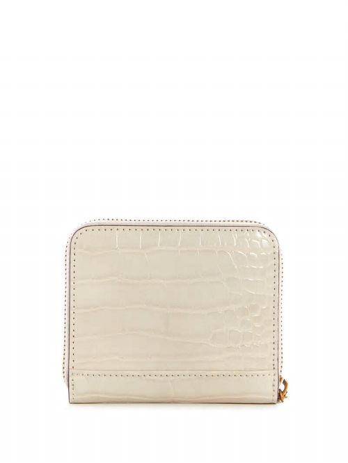 Guess Laurel Small Zip-Around Wallet Wit | GUESS-SN29473