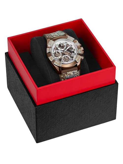 Guess Leather Multifunction Watch Multi | GUESS-SN29960