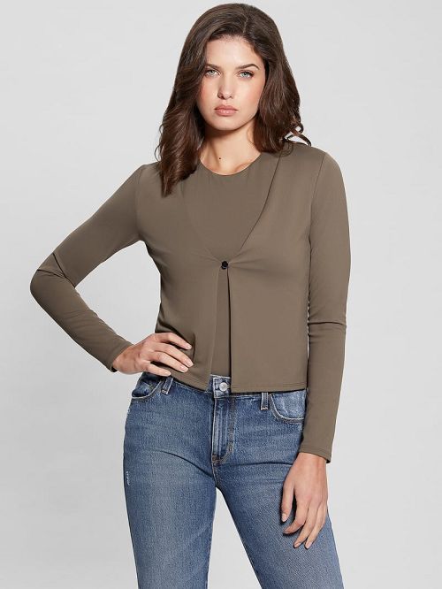 Guess Lena Cardigan Bruin | GUESS-SN27200